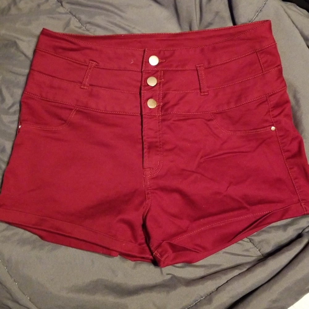 High waisted shorts